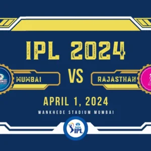 MI vs RR IPL Tickets: Mumbai Indians vs Rajasthan Royals Tickets