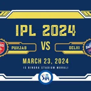 PBKS vs DC IPL Tickets: Punjab Kings vs Delhi Capitals Tickets