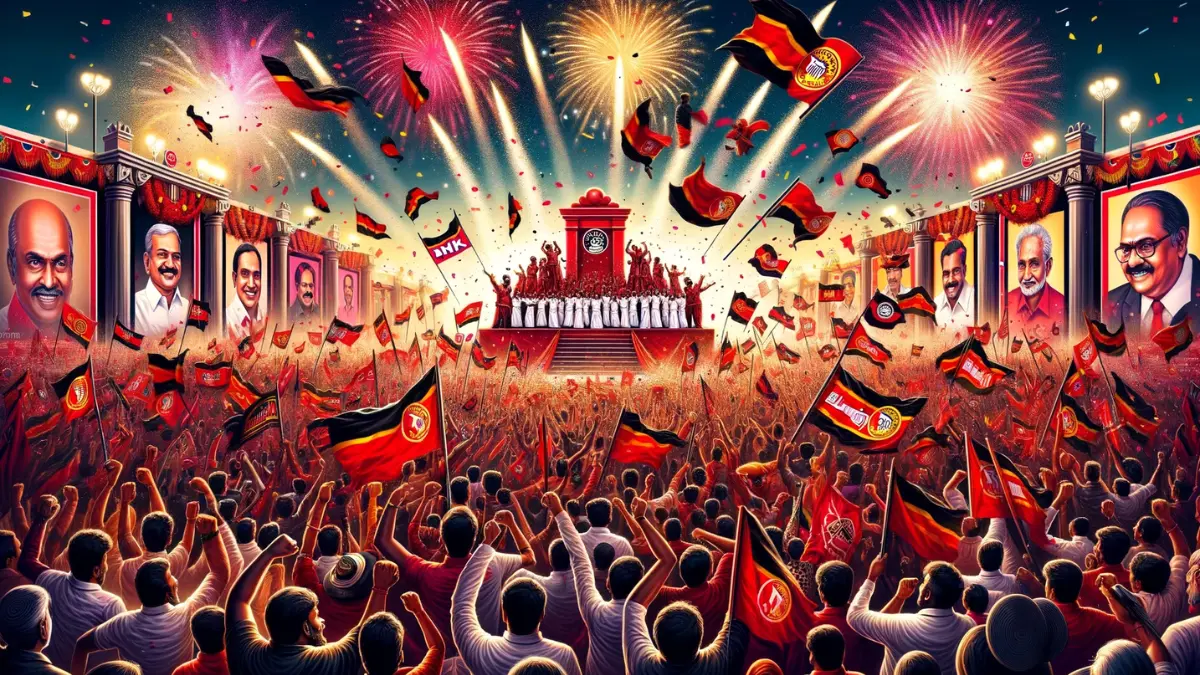 DMK Sweeps Tamil Nadu Election 2024: Wins All 40 Constituencies in 2024 Lok Sabha Elections