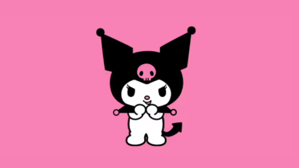 Kuromi is a popular character from Sanrio